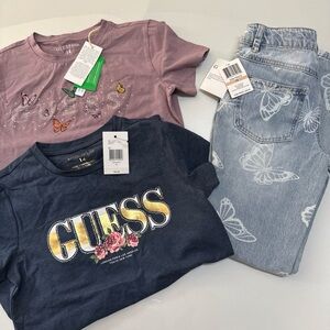 Guess Jeans Girls Size 12 Guess Kids Shirts Size 14 (2)